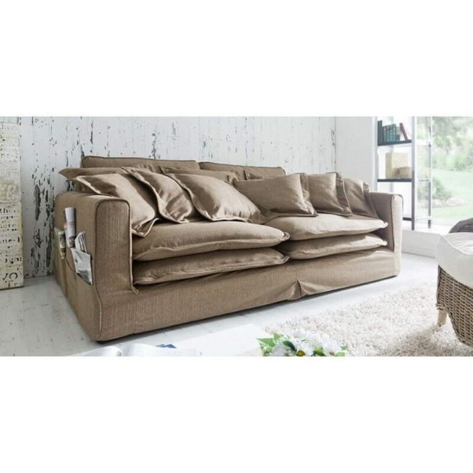 JVmoebel Sofa Modern XXL Polster Ecksofa Couchen Polster Couch Sofa, Made in Europe Braun