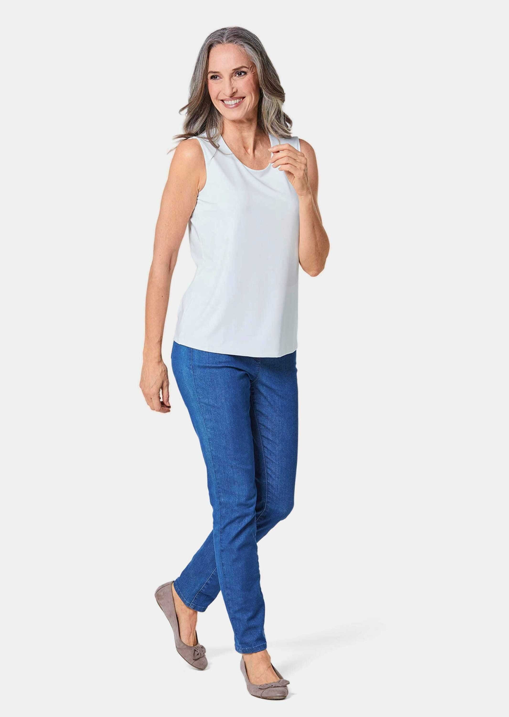 GOLDNER Shirttop Gepflegtes Top in formstabiler günstig online kaufen