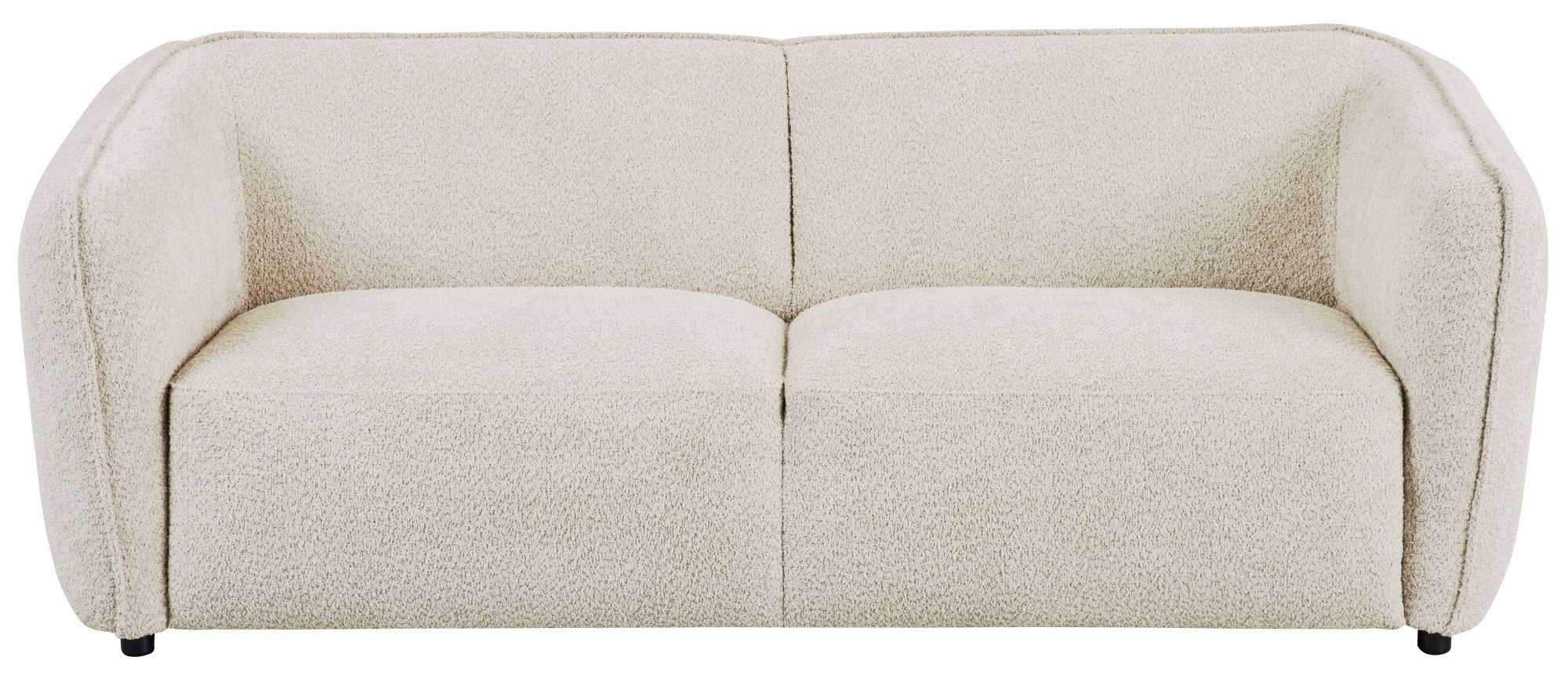 Home affaire 3-Sitzer OSTRUP, Naturtöne, Boucle, Breite 221 cm, organische Form mit sanften Rundungen