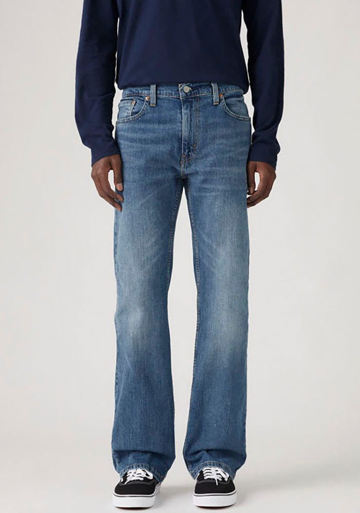 Levi's® Bootcut-Jeans 527 SLIM BOOT CUT in cleaner Waschung