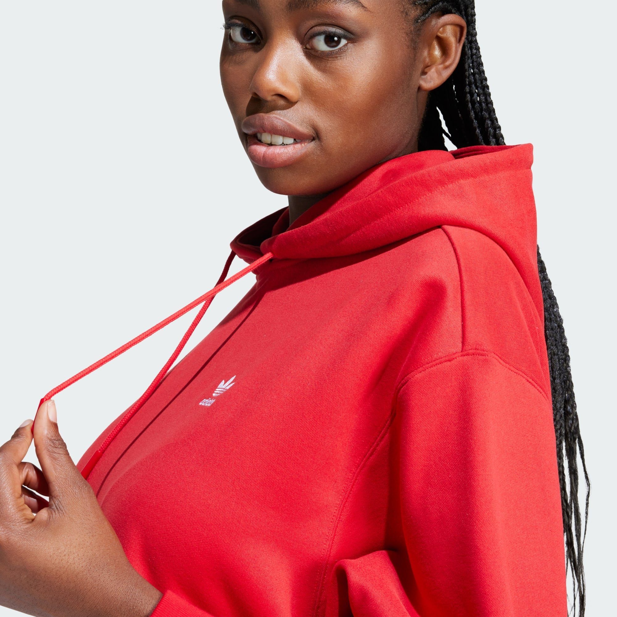 Originals HOODIE OVERSIZED Scarlet adidas Better TREFOIL Hoodie