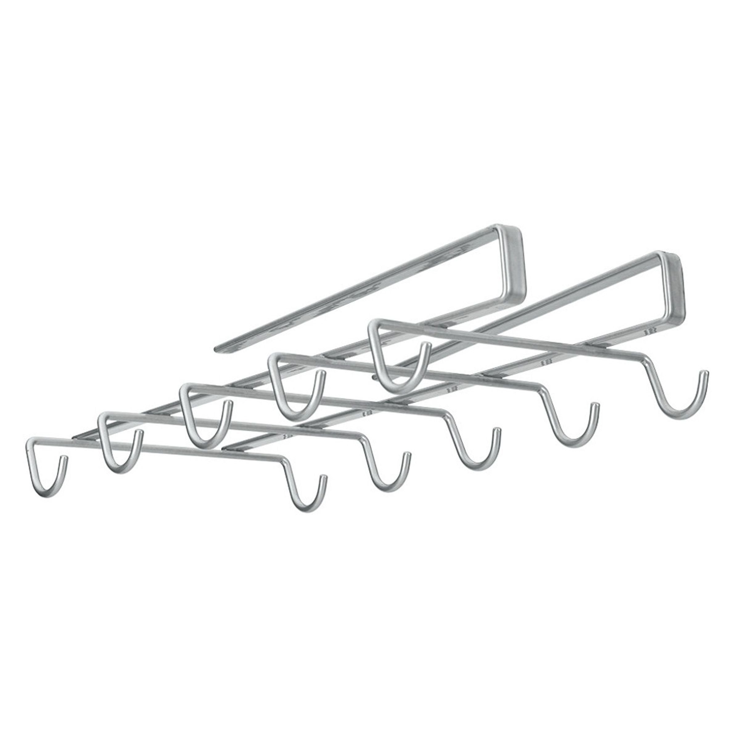 Metaltex Gläserhalter Becherhalter Unterbau Tassenhalter Schrankeinsatz günstig online kaufen
