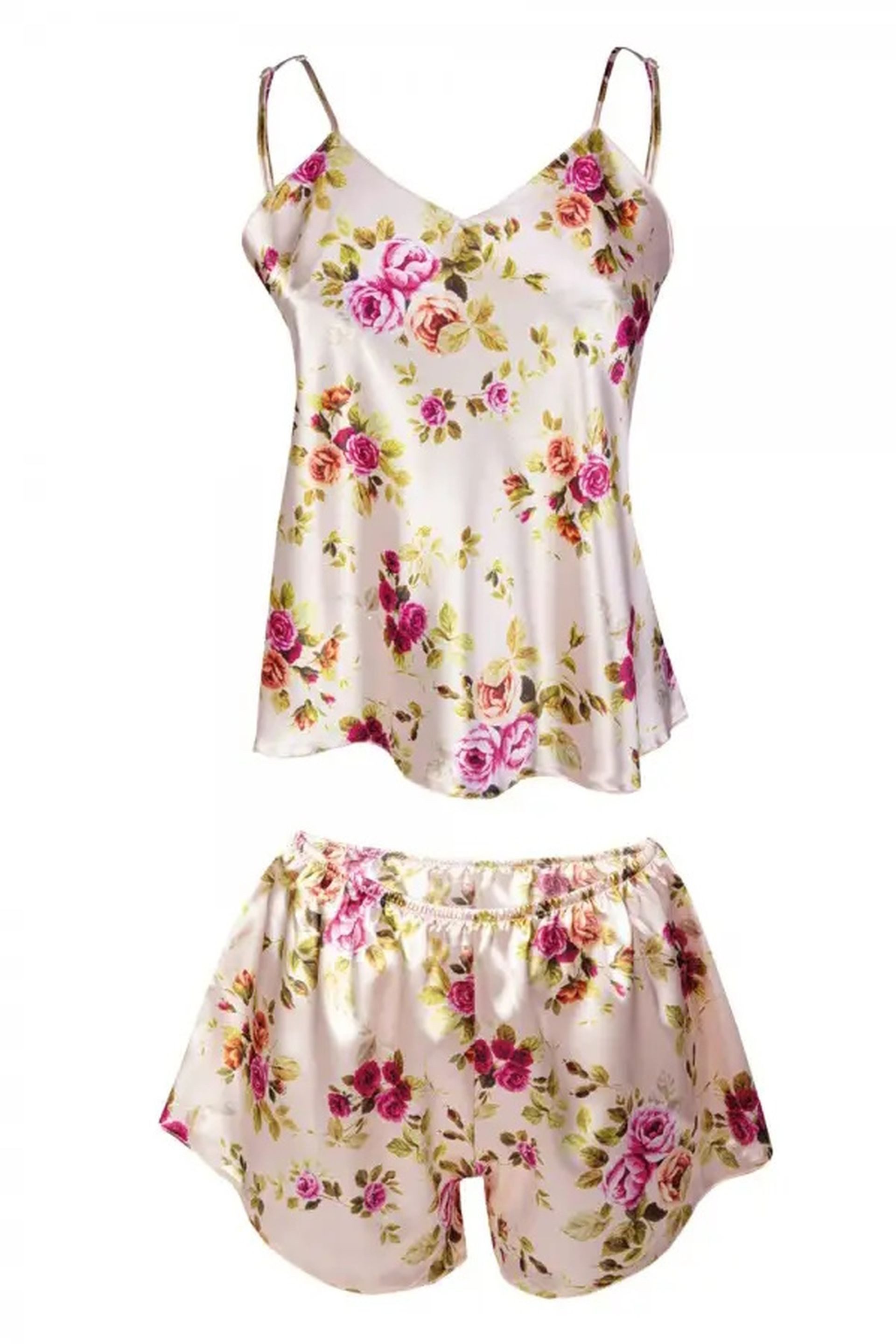 DKaren Pyjama Damen Satin Schlafanzug Kurz günstig online kaufen