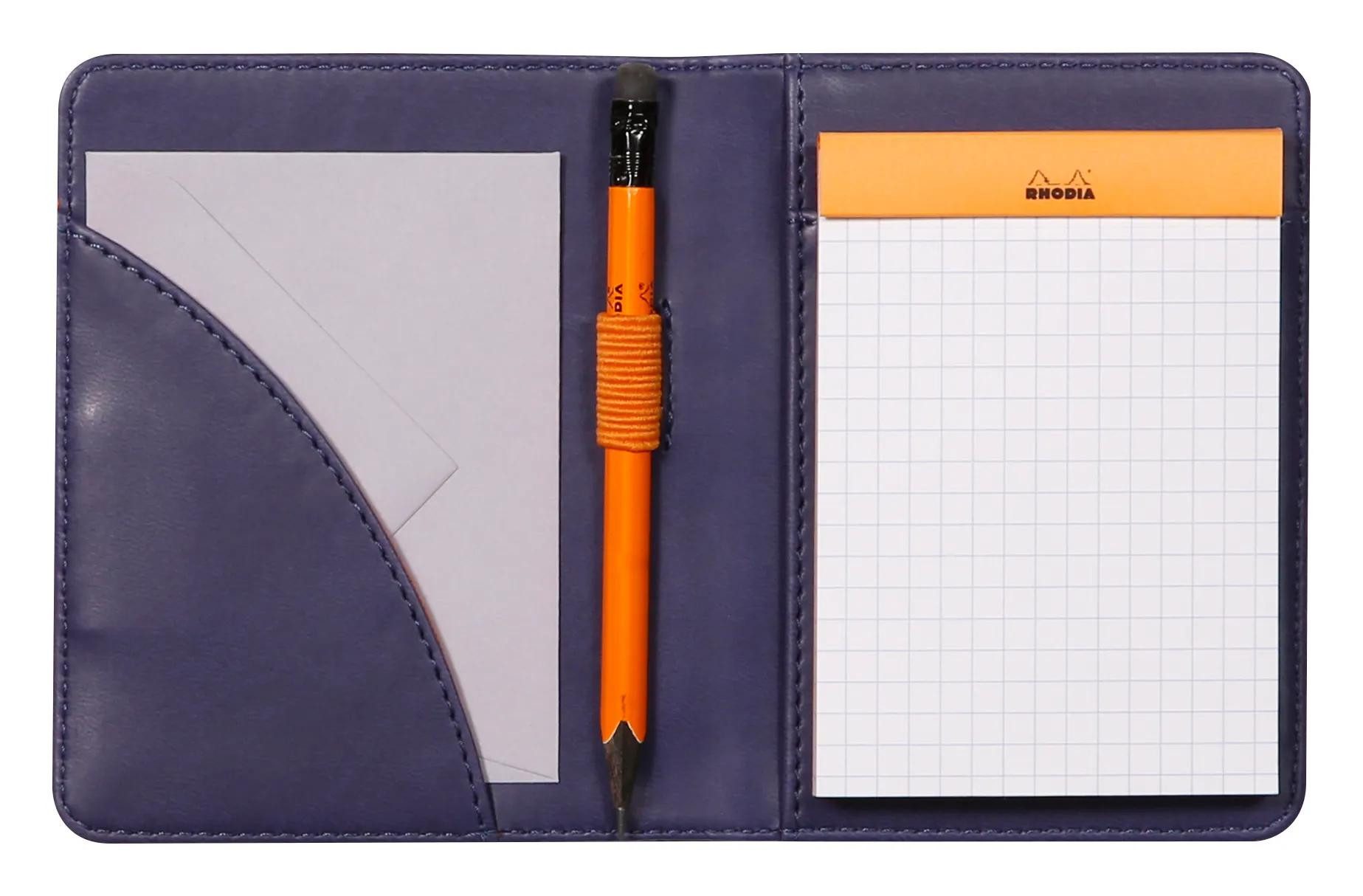 EXACOMPTA Organisationsmappe Mappe Block Notizheft A7, N°11 9,5x12,5 cm Mitternachtsblau 211005C, Rhodia, Blöcke, Hefte und Notizbücher