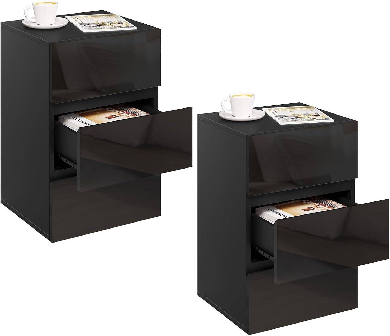 EUGAD Nachttisch (2-St., 2 Set), Nachtschrank günstig online kaufen