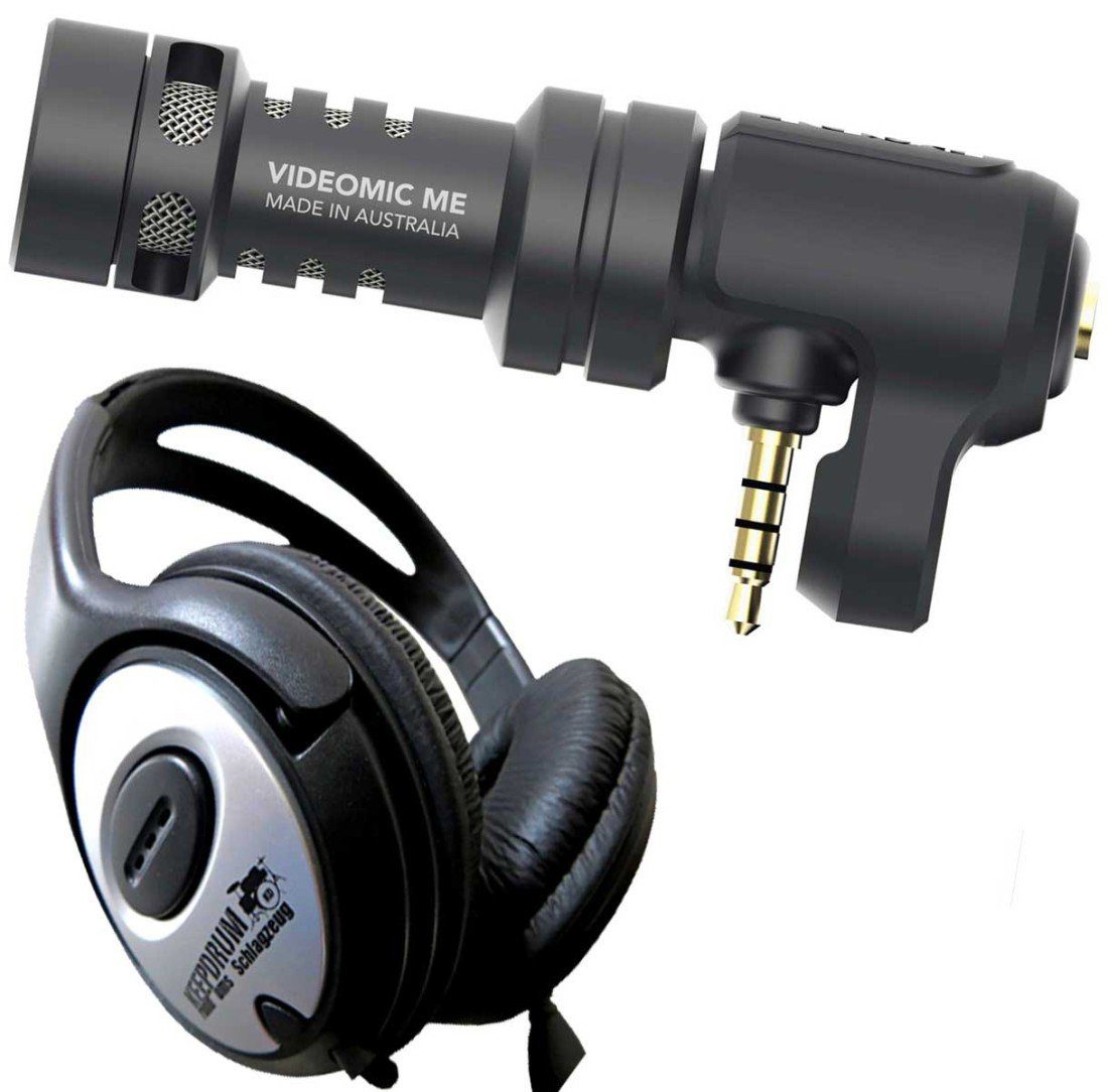 RØDE Mikrofon Rode VideoMic ME Smartphone Mikrofon mit Kopfhörer