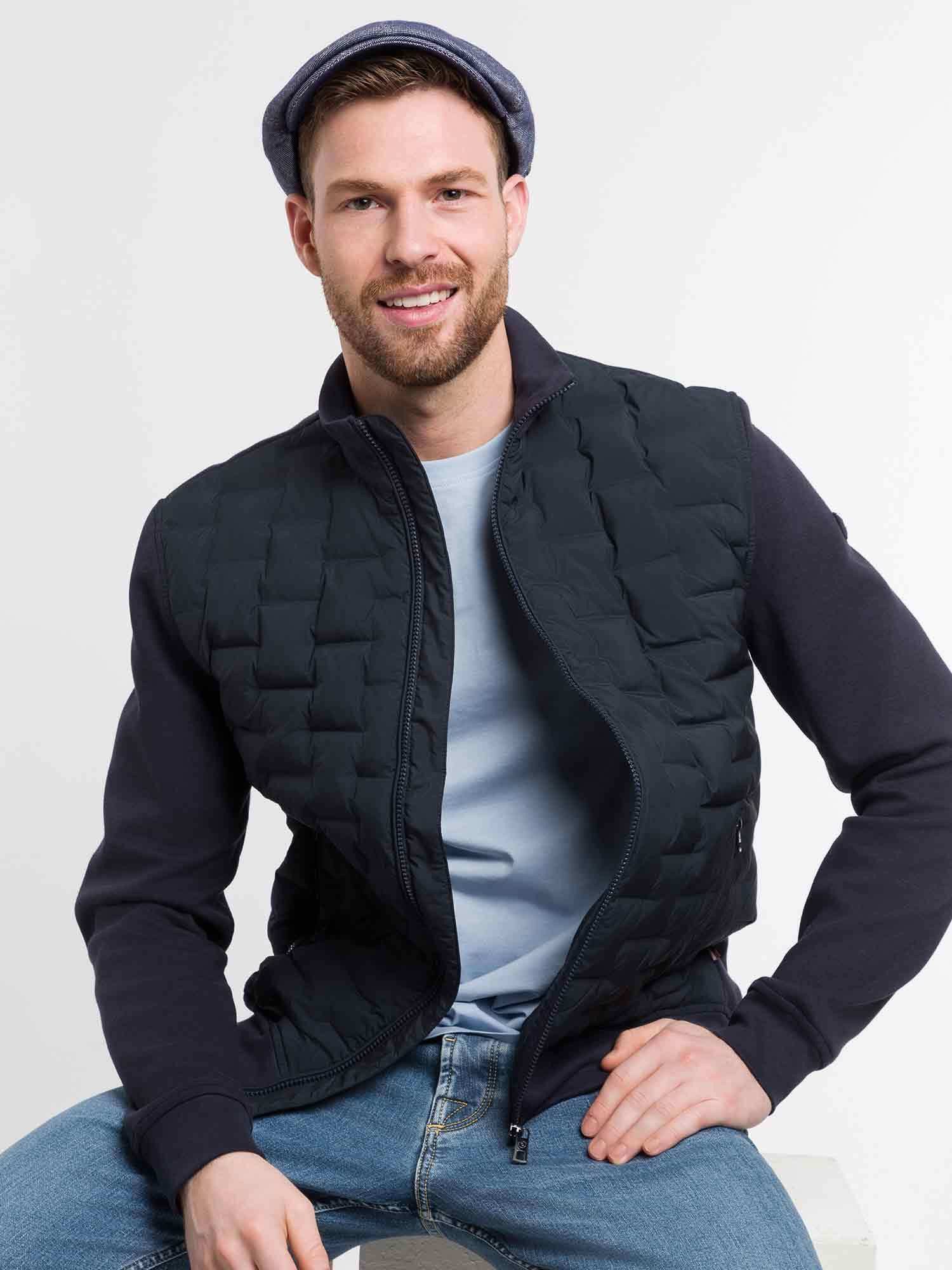 bugatti Flat Cap Leinen Kopfbedeckung