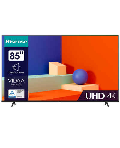 Hisense 85A6K LED-Fernseher (217,00 cm/85 Zoll, Smart TV, Game Mode Plus, Fernbedienung mit Sprachfunktion, VIDAA U6)
