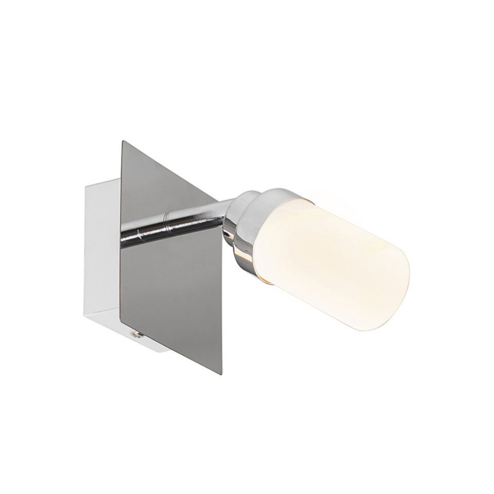 Qazqa LED Aufbaustrahler Japie, ohne Leuchtmittel, Warmweiß, QAZQA Aufbau­spot, g9, Stahl, Stahl, Modern