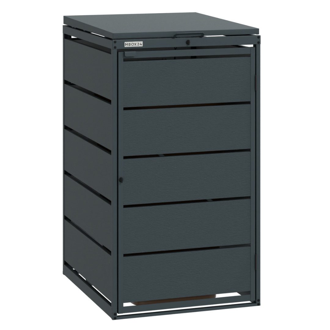 MBOX24 Mülltonnenbox MBOX24 Classic Mülltonnenbox für 240L aus verzinktem Stahl