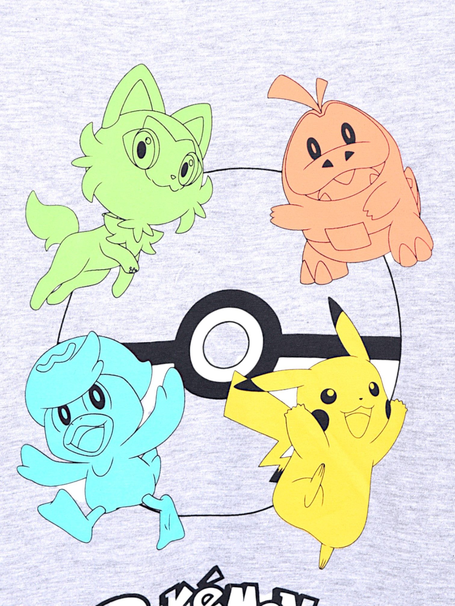 POKÉMON Langarmshirt Pikachu, Glumanda, Schiggy und Bisasam Jungen Shirt aus Baumwolle Gr. 104 - 152 cm