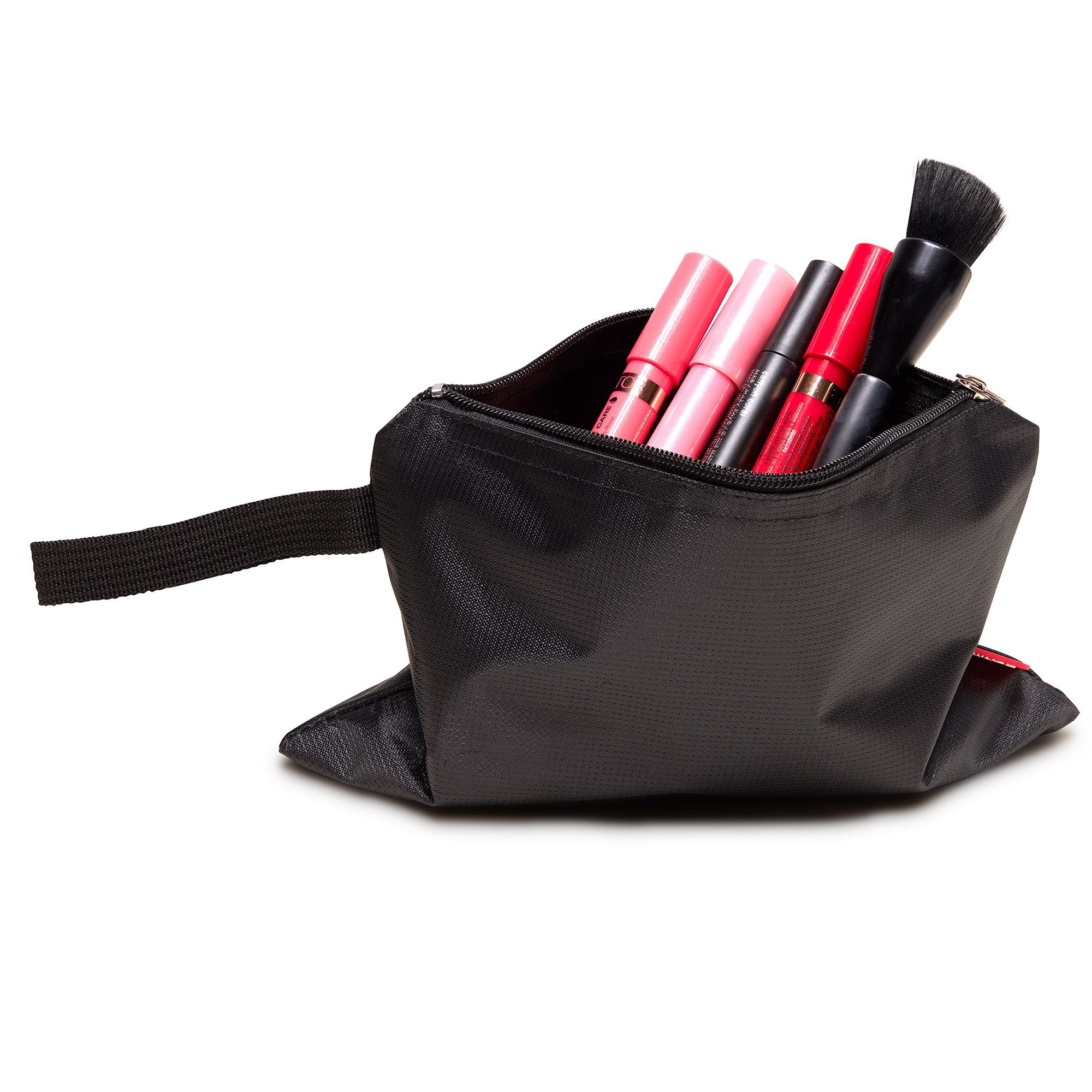 Organizer Kosmetik-Tasche (1) Make-up-Etui Kosmetiktasche mit Trageschlaufe achilles Kultur-Beutel