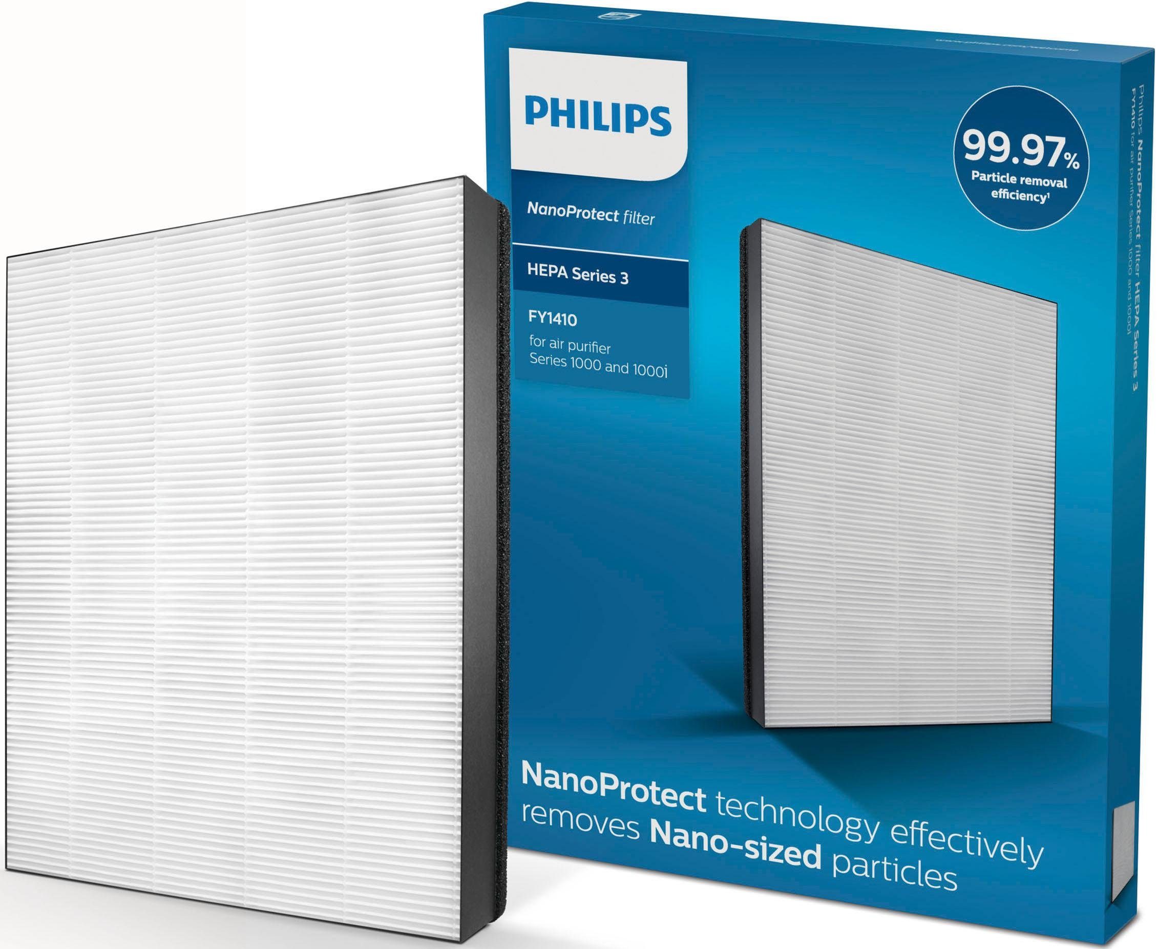 Philips NanoProtect Filter FY1410/30, Zubehör für Luftreiniger der Serie  1000(i)