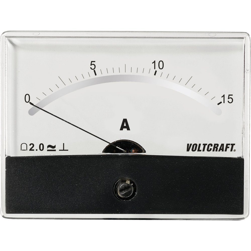 VOLTCRAFT Anzeigegerät VOLTCRAFT AM-86X65/15A/DC AM-86X65/15A/DC Einbau-Messgerät AM-86X65/15, AM-86X65/15A/DC