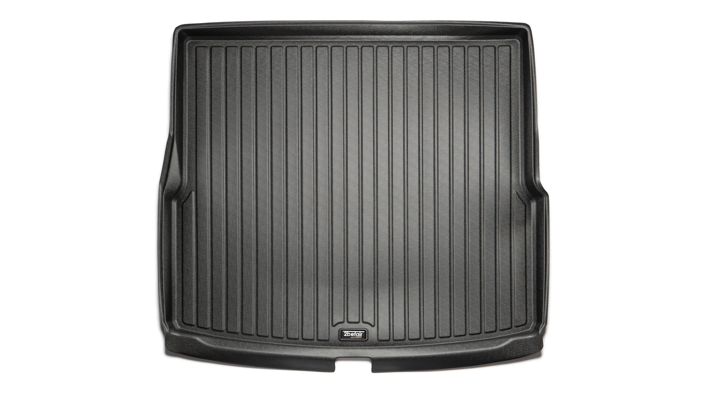 2befair Auto-Fußmatte Gummimatte Kofferraum für den Audi Q4 e-tron