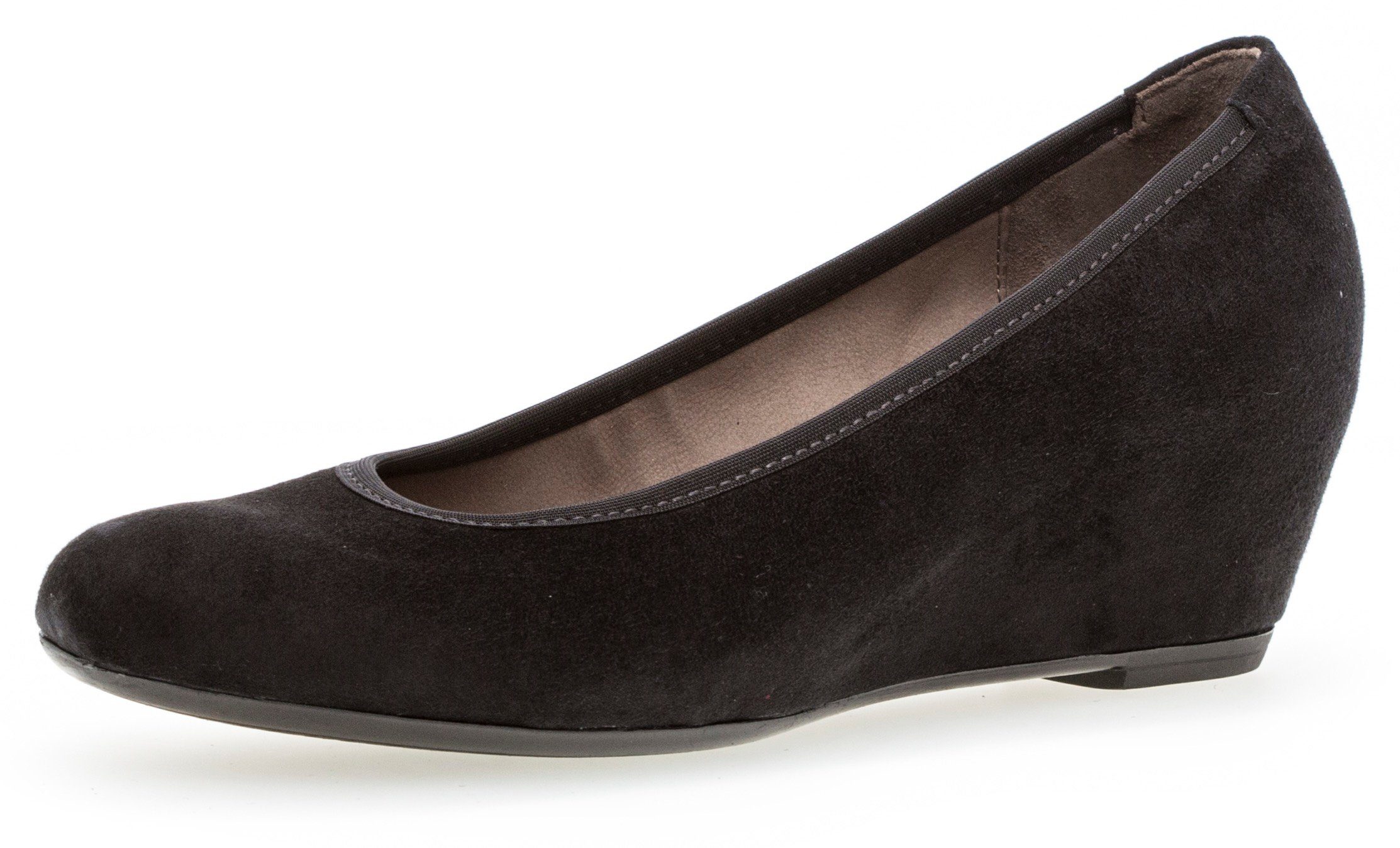 Saccetto in Gabor Machart schwarz Pumps