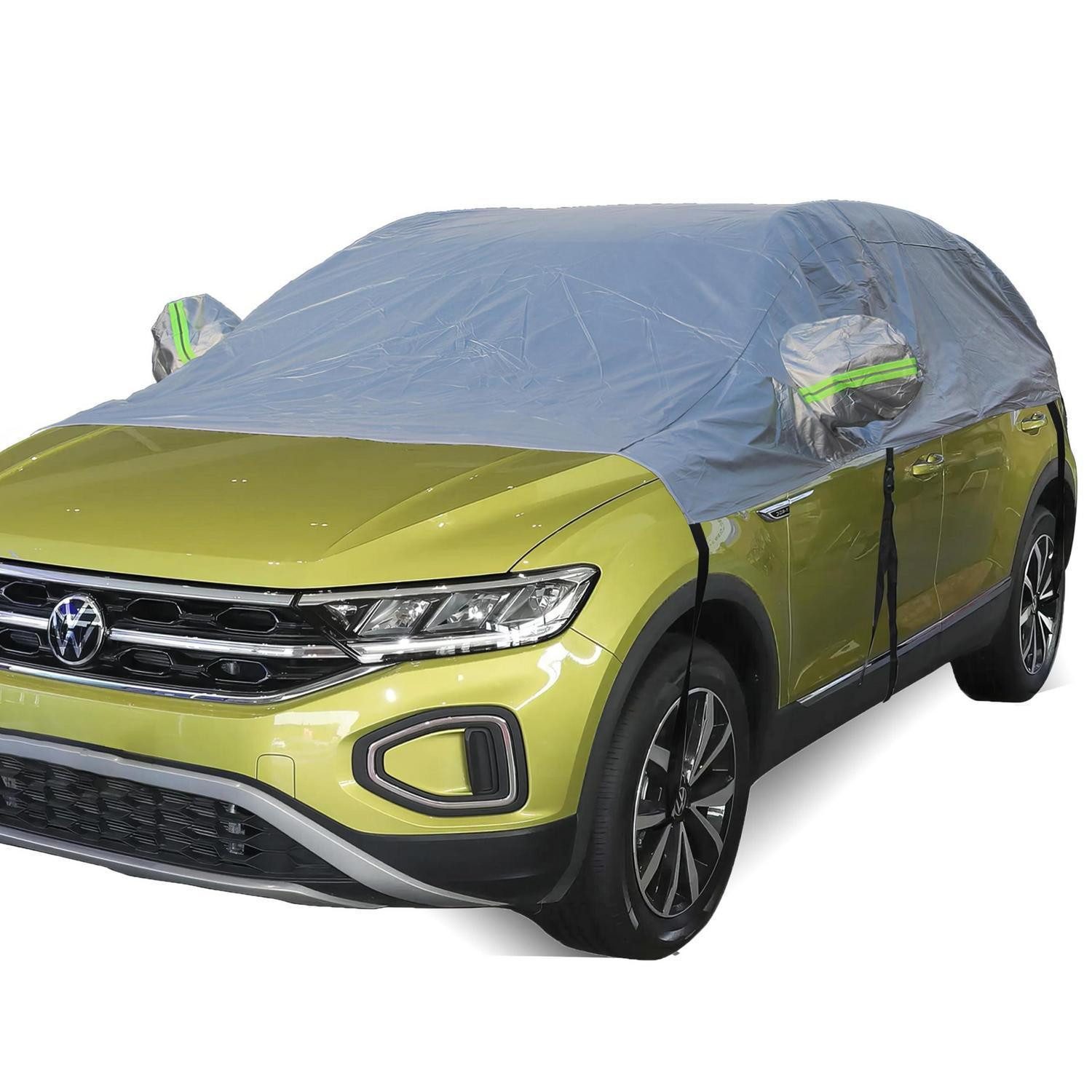 LuxusKollektion Autoplane Halbgarage Autoabdeckplane Wasserdicht C2 Für SUV Wagon bis zu 480cm