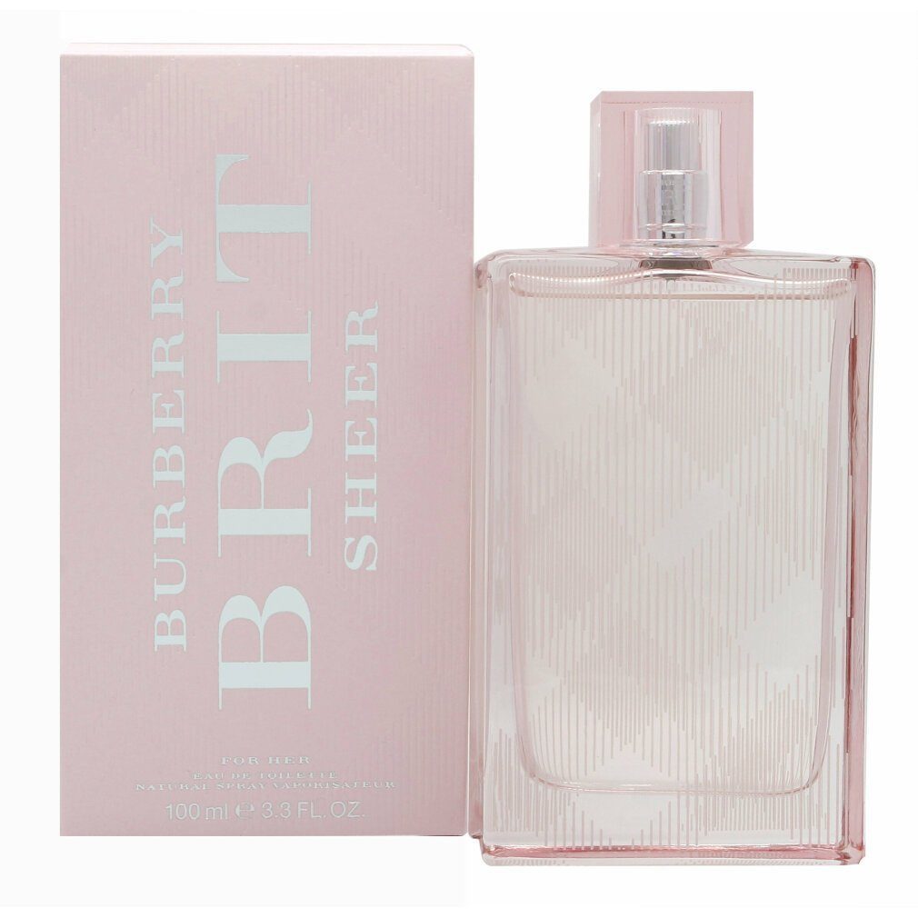 BURBERRY Eau de Toilette Brit Sheer, Glasflakon, Parfüm EDT, Damenduft