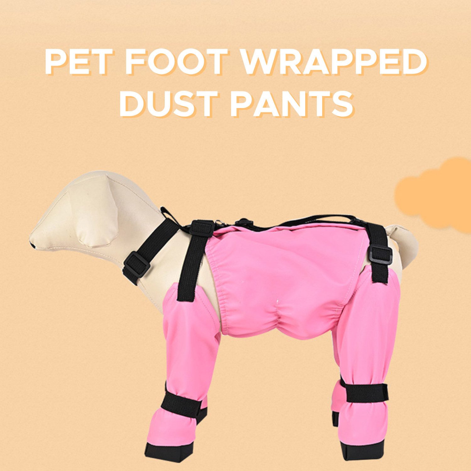 Refttenw Pfotenschutz Hundepfoten Stiefel Leggings Verstellbare Hundehose Hundestiefel