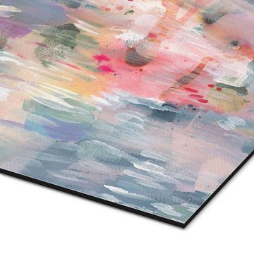 Posterlounge Alu-Dibond-Druck Danhui Nai, Beruhigend Abstrakt, Schlafzimmer Modern Malerei