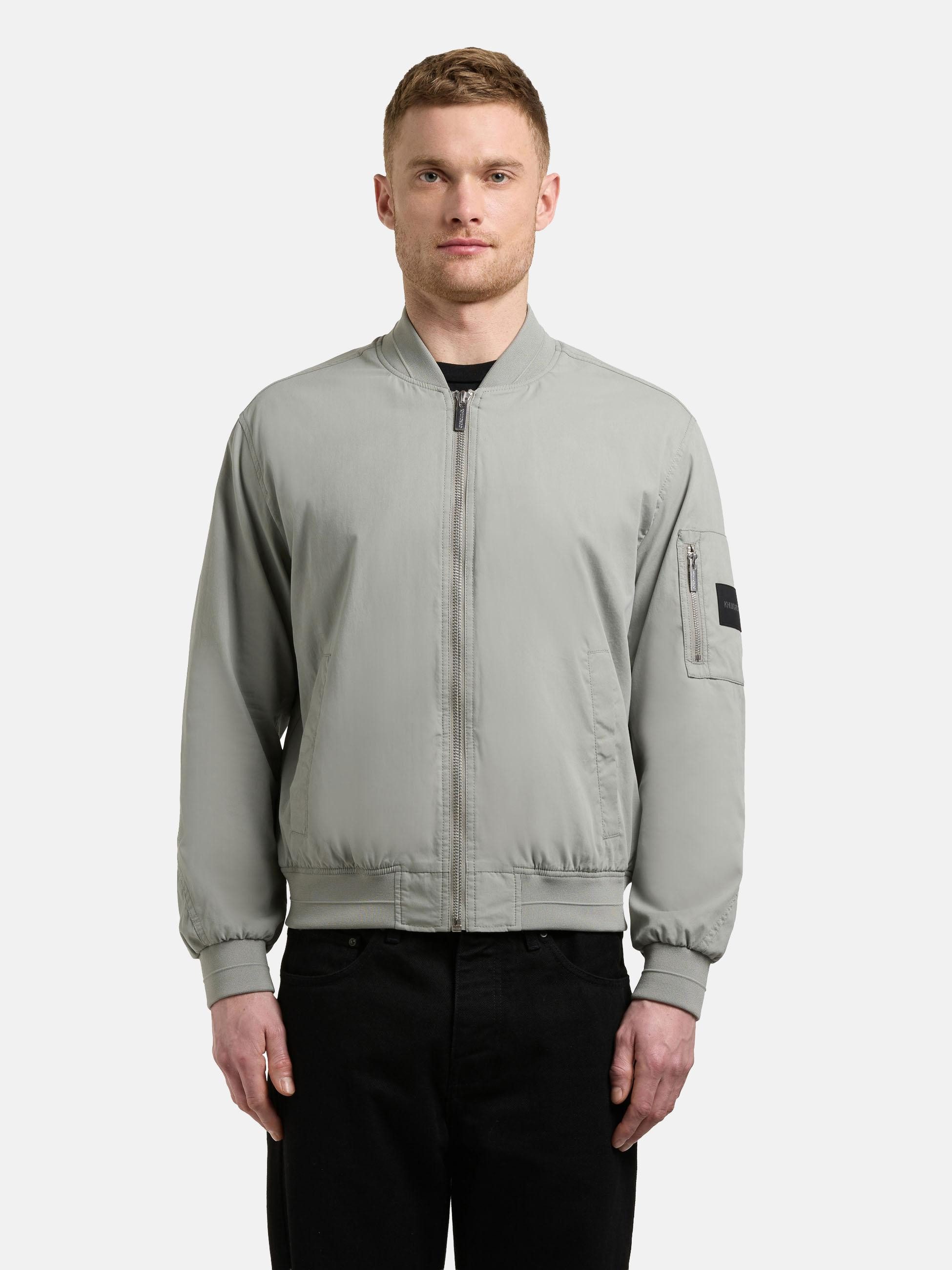 khujo Bomberjacke Tawas Lässige Herren Übergangsjacke