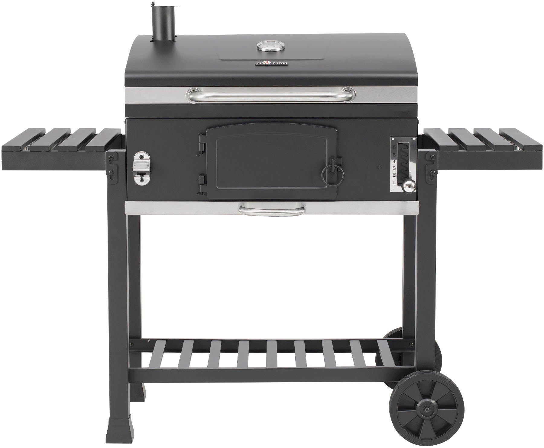 El Fuego Smoker Ontario XXL, 141,5 x 114 x 61,3 cm