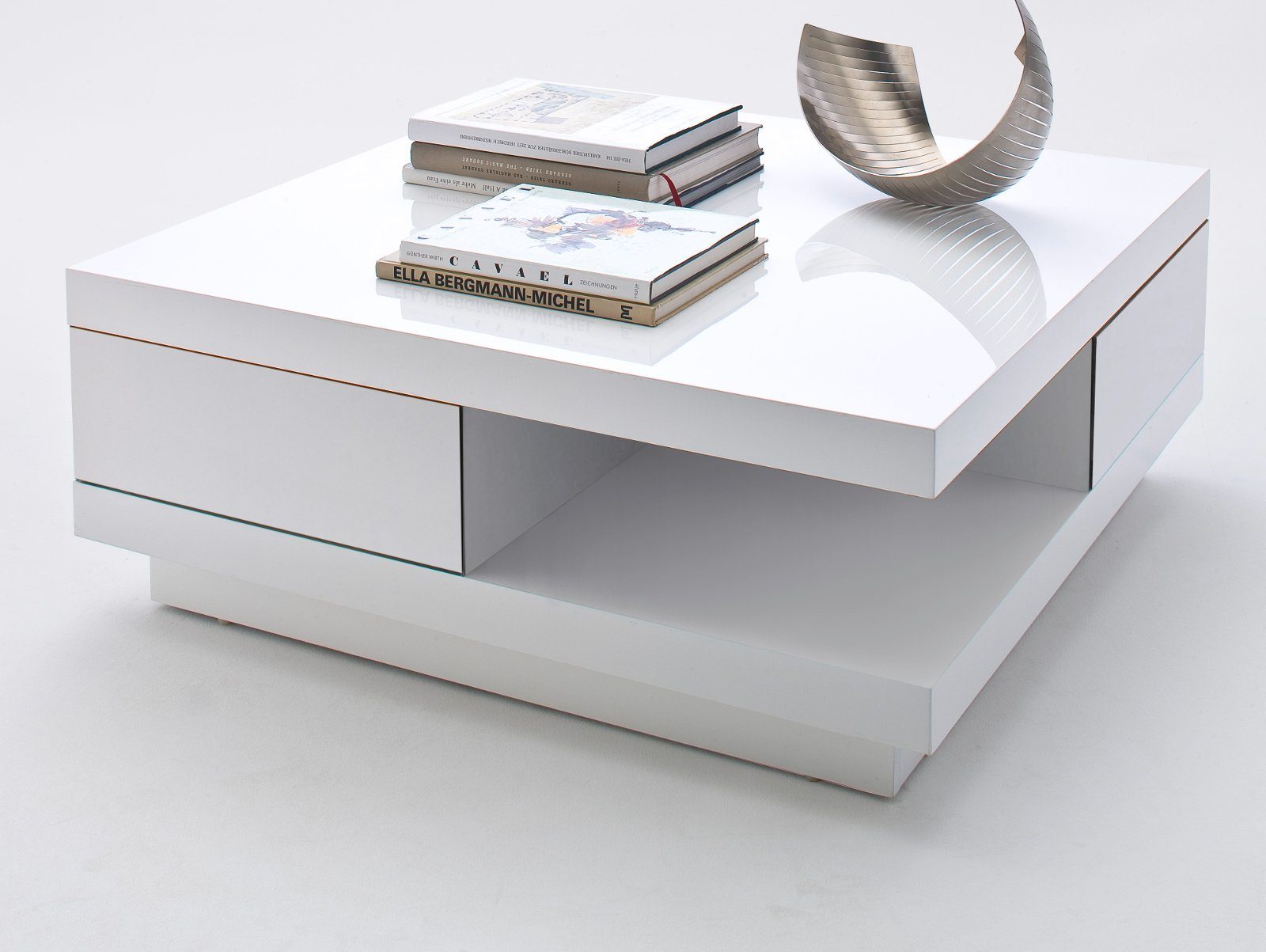 Couchtisch Weiss Quadratisch