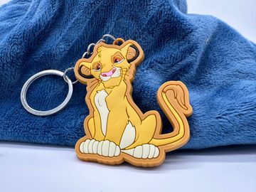 Disney Schlüsselanhänger Schlüsselanhänger Disney König der Löwen Simba, Schlüsselanhänger Haustierschlüsselanhänger Geschenk Hund Frau Herren