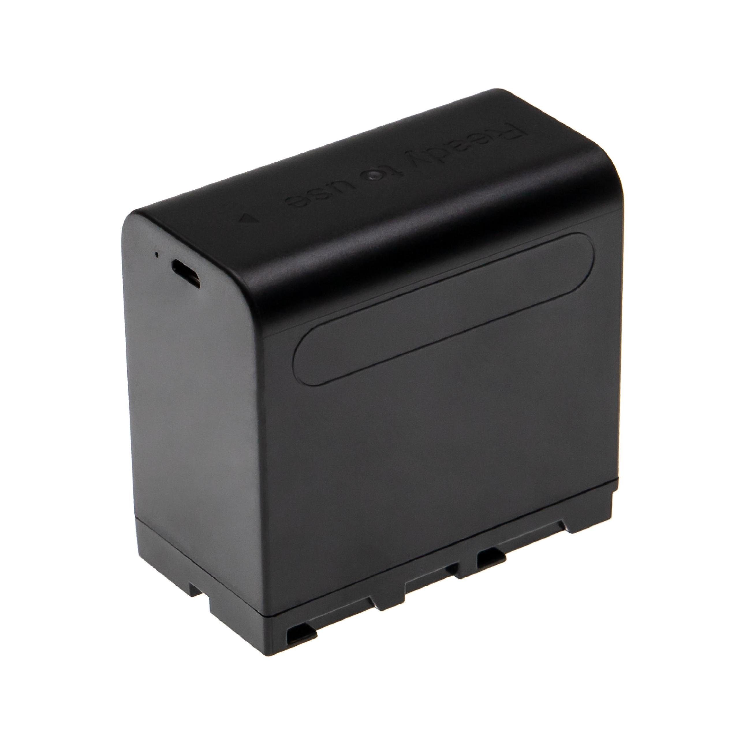 CCD-TR2200E, 6000 CCD-TR200, für passend Sony mAh 7,4V, Li-Ion) CCD-TR205, (6000mAh, Kamera vhbw CCD-TR2300, CCD-TR215, CCD-TR1E, Kamera-Akku CCD-TR280PK