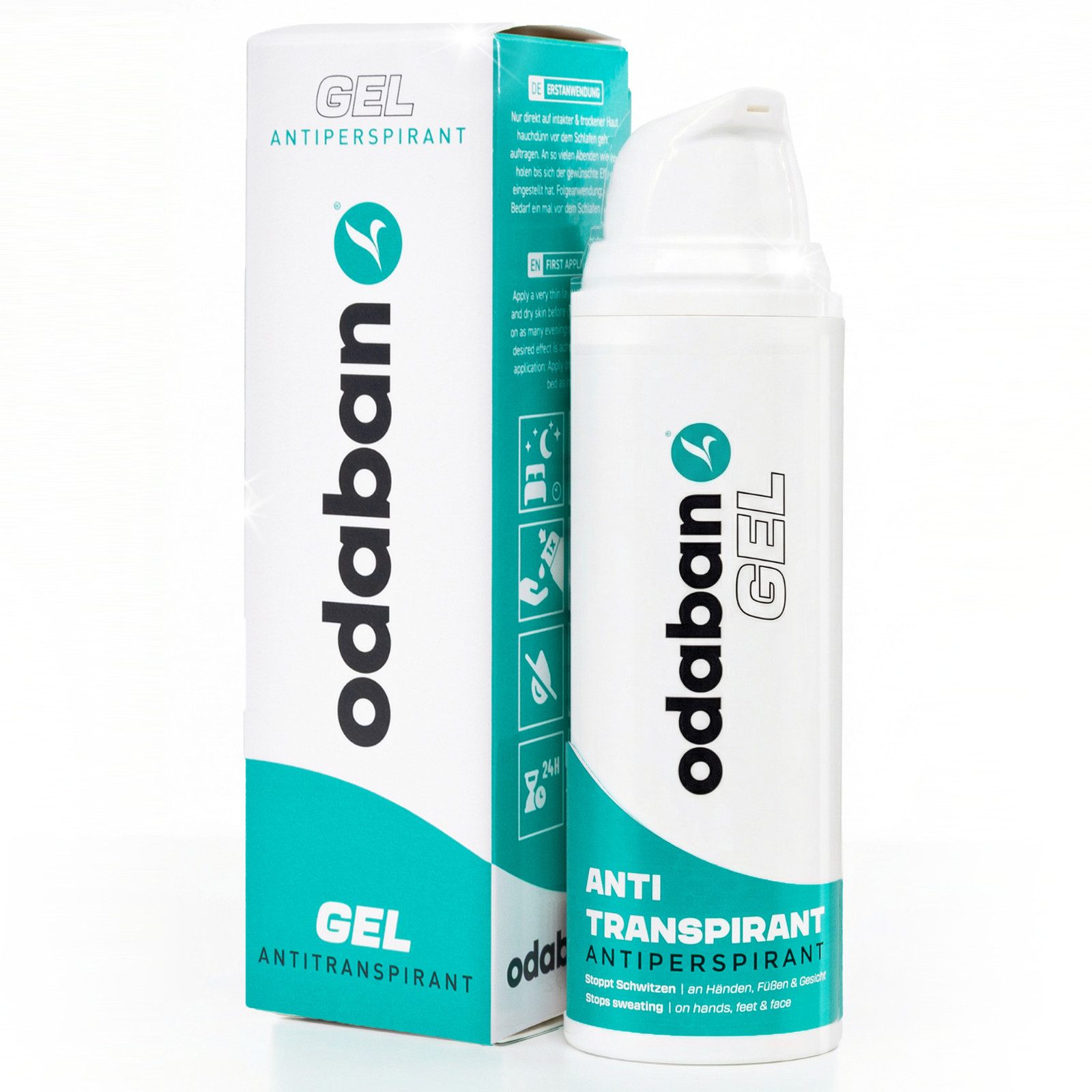 Odaban Deo-Creme odaban Antitranspirant GEL gegen Schwitzen, 1-tlg., Schweißstoppend