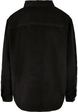 URBAN CLASSICS Langarmhemd Urban Classics Damen Ladies Corduroy Oversized Shirt (1-tlg)