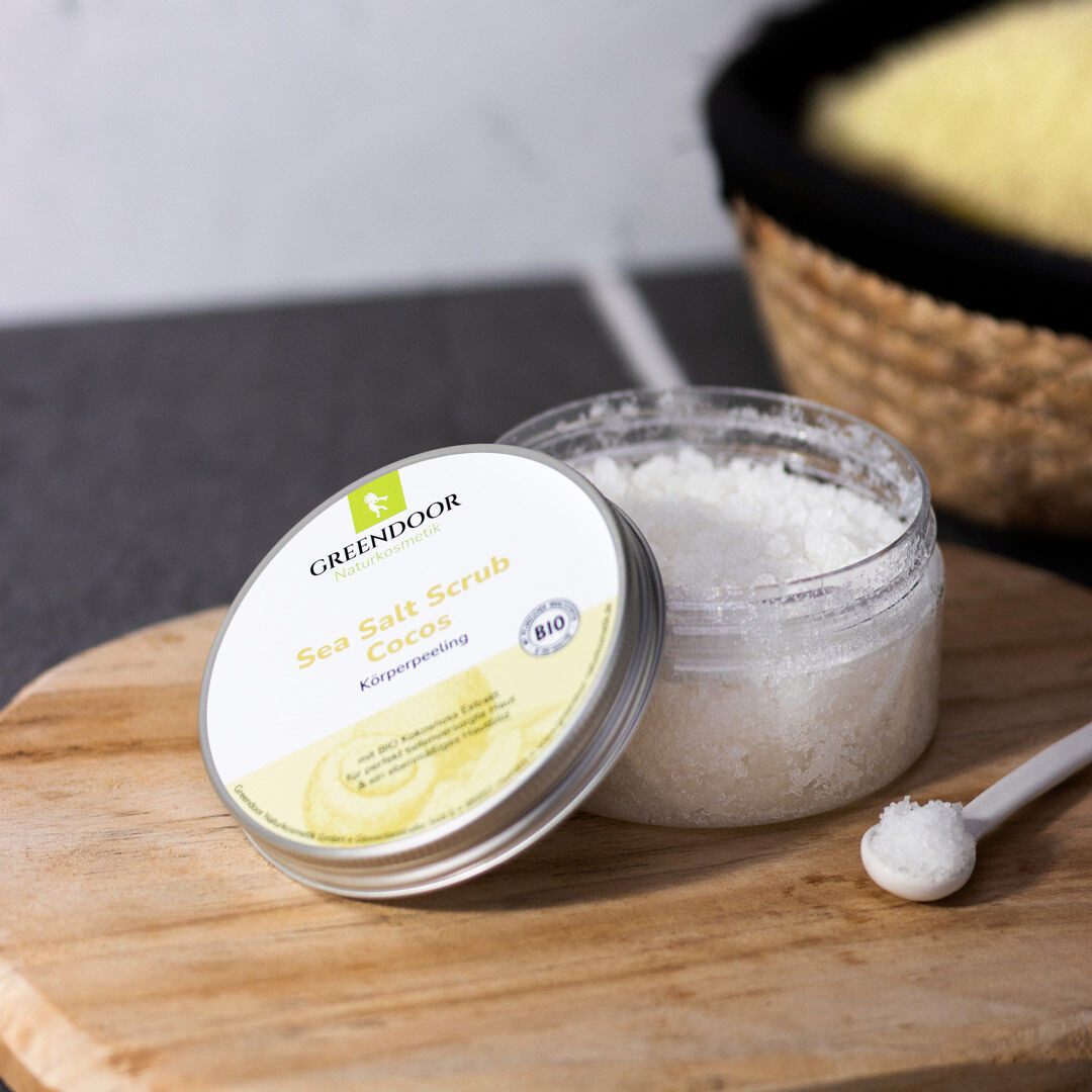 GREENDOOR Körperpeeling Sea Salt Scrub Cocos