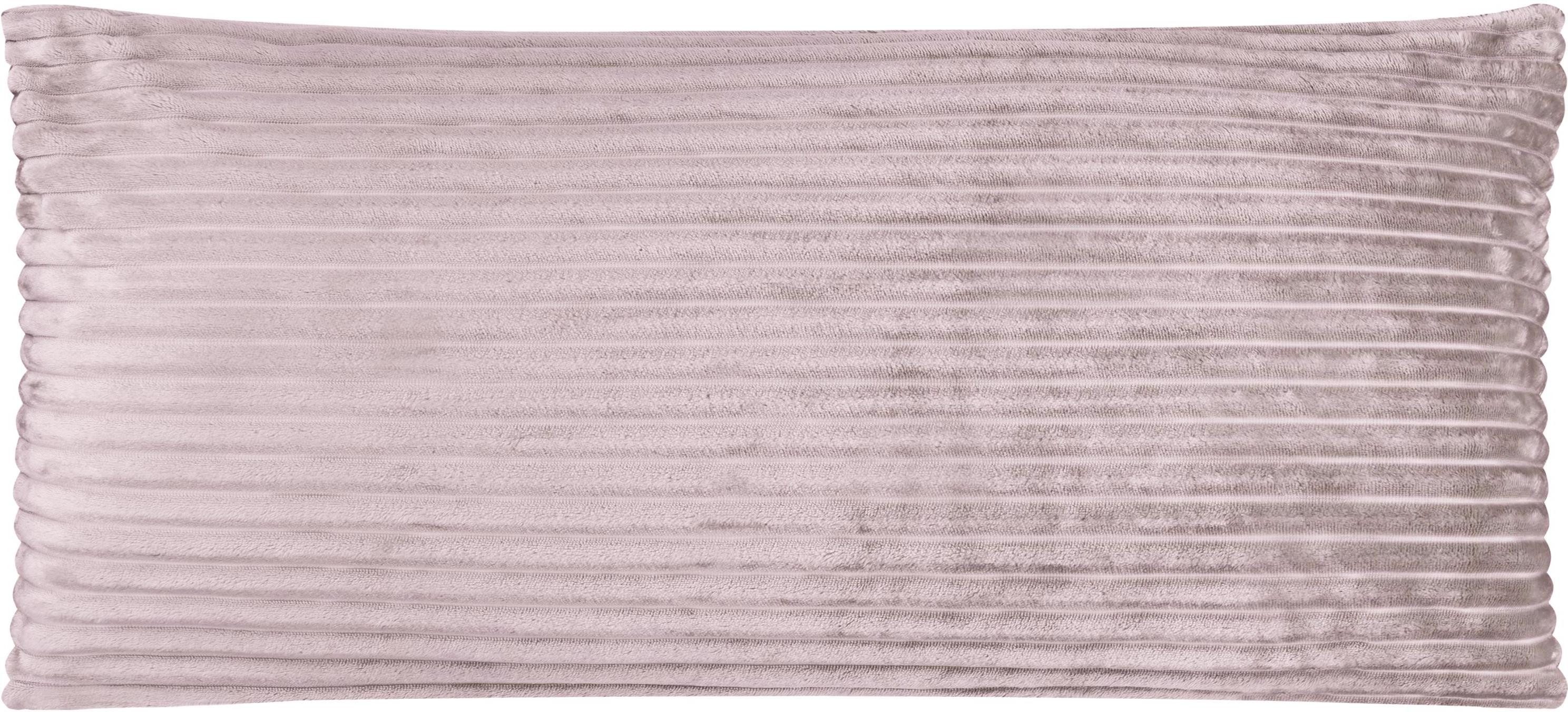 Aspero Kissenbezüge 2 Kissenbezüge aus Streifen-Flanell 40x80 cm, Kopfkissen aus hautsympathischem Material