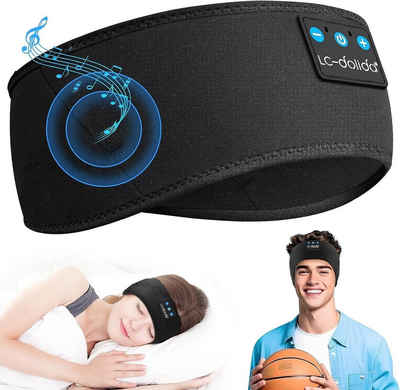 autolock schlafmaske mit kopfhörerA Schlafkopfhörer Bluetooth 5.2, Musik wireless Kopfhörer
