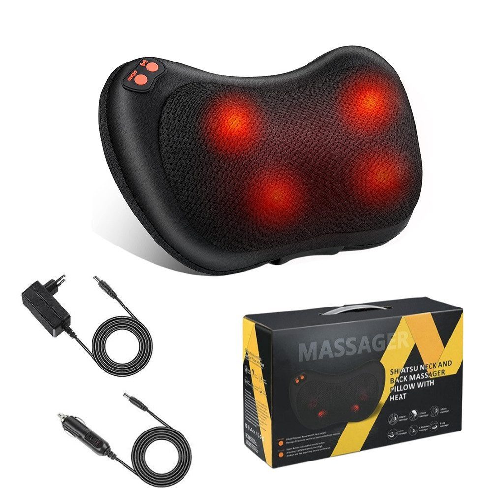 Nacken-Massagegerät Shiatsu Nackenmassagegerät mit Wärmefunktion