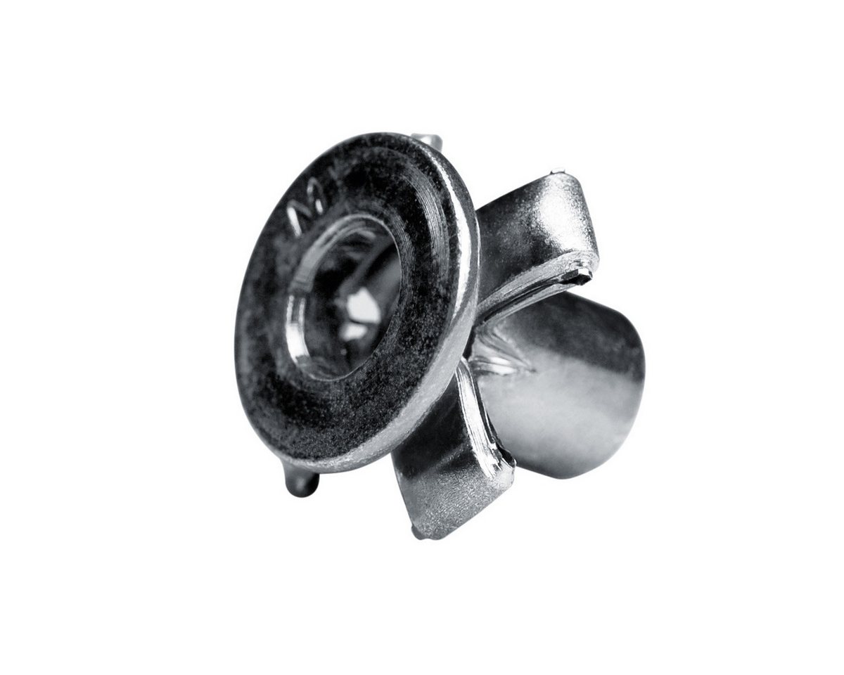 Thumbnail - GOEBEL GmbH Setzmutter, (250x Spreiz-Blindnietmuttern Nietmuttern M10 Stahl verzinkt Flachkopf, 250-St., (x L) 14,9 mm x...