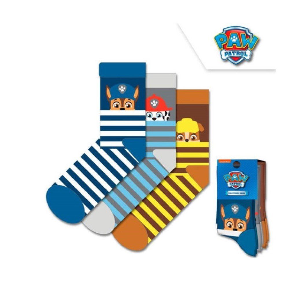 - Kids 3er Socken Socken Set Patrol Paw Euroswan