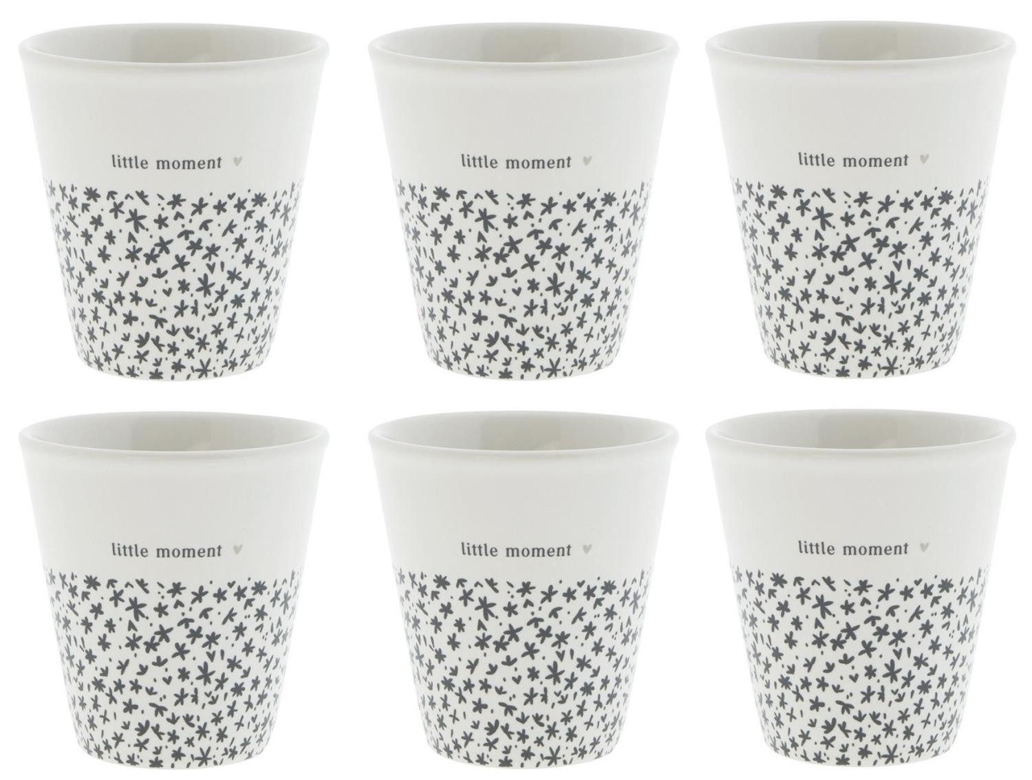 Tasse Schwarzes Herz