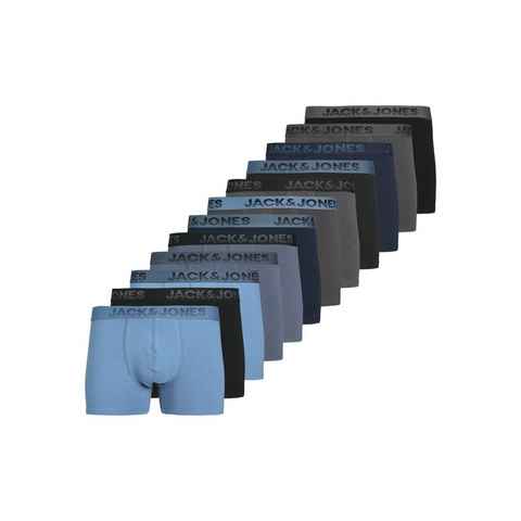 Jack & Jones Boxershorts JACSHADE SOLID TRUNKS 12 PACK (Packung, 12-St)