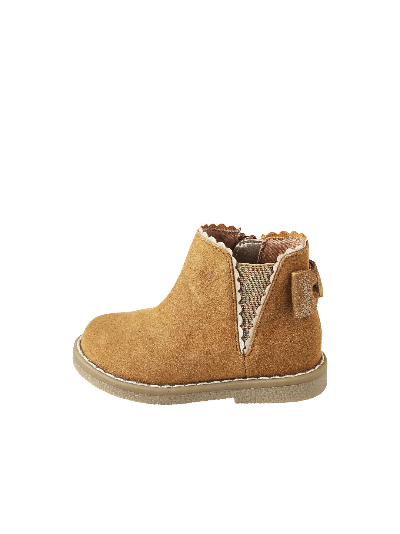 vertbaudet Mädchen Baby Boots mit Dehneinsatz Babystiefel