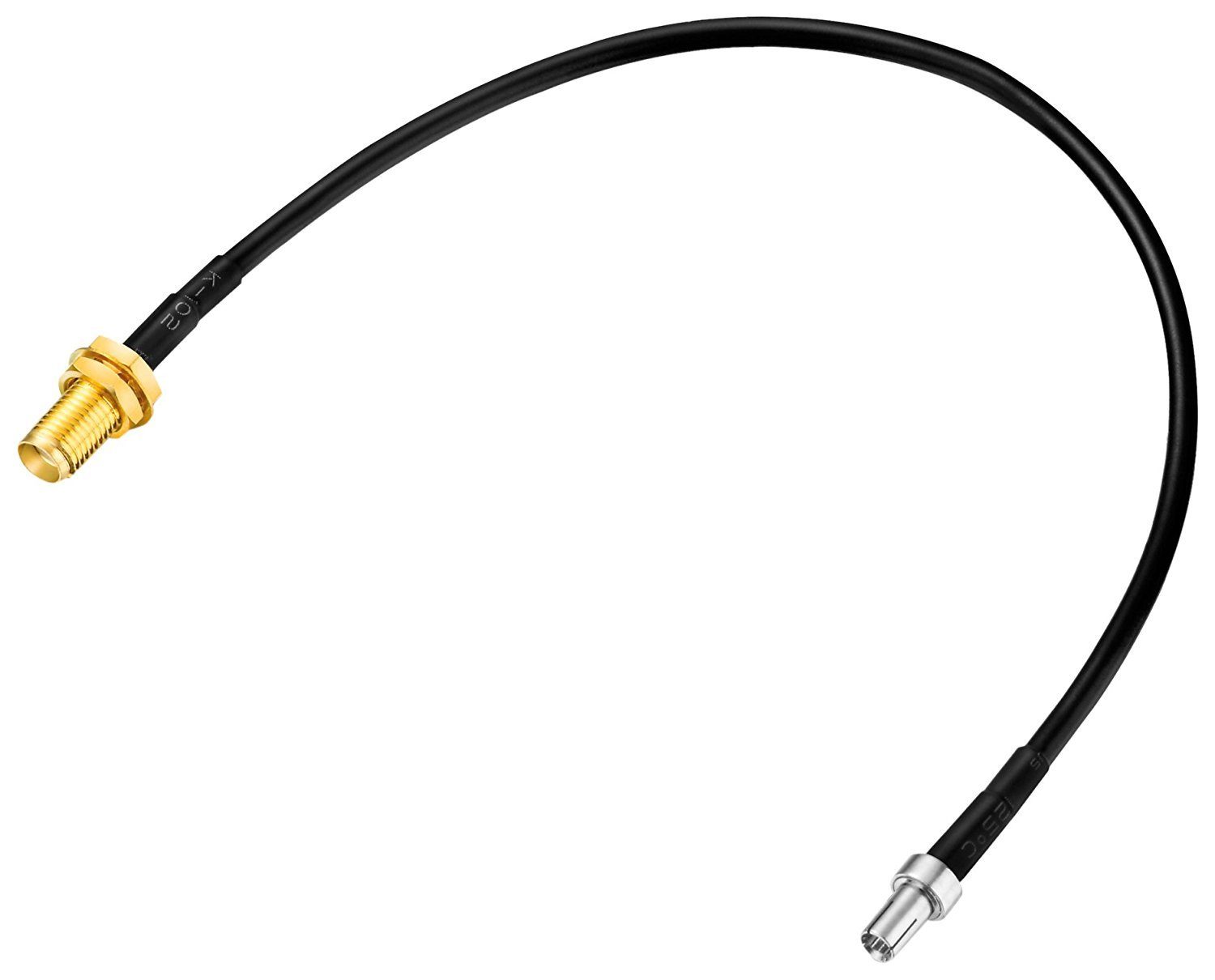 conecto Pigtail TS9-Stecker/Weibliche SMA-Buchse 20 cm (7,9 Zoll) SAT-Kabel