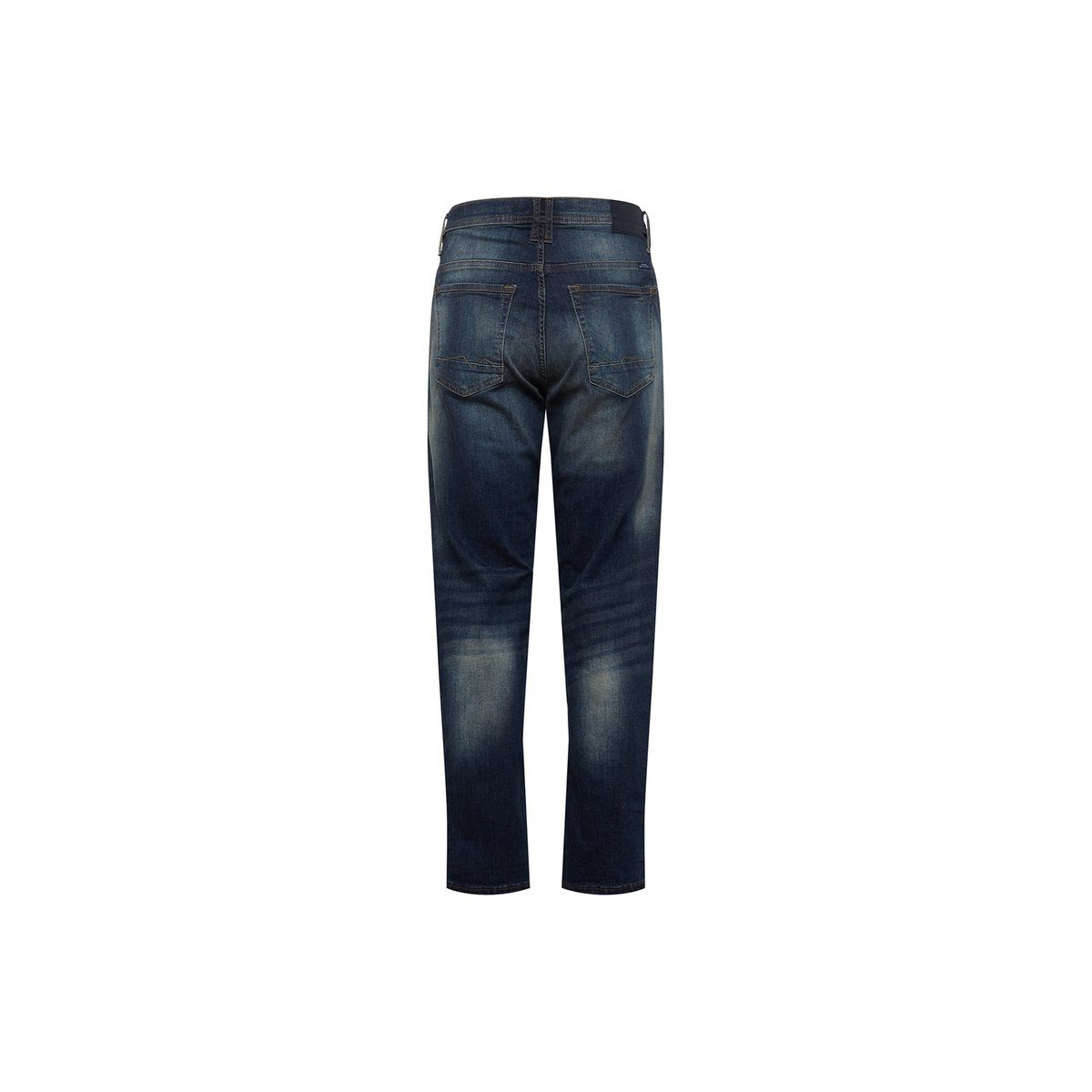 dunkel-blau b.young 5-Pocket-Jeans (1-tlg)