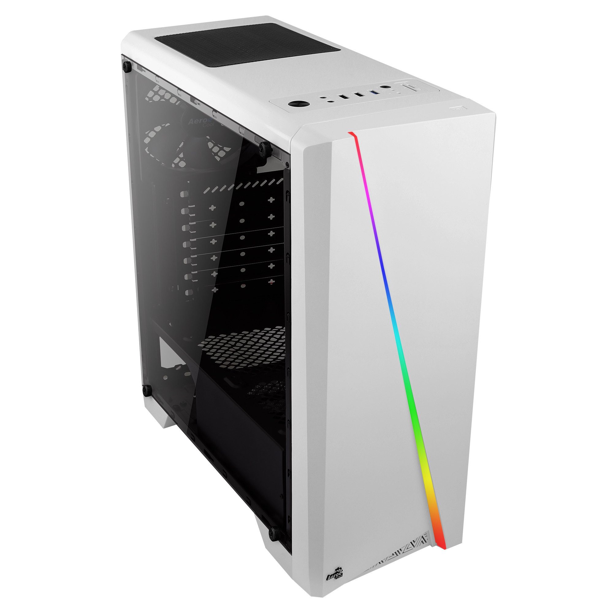 Aerocool PC-Gehäuse Cylon Midi Tower Weiß