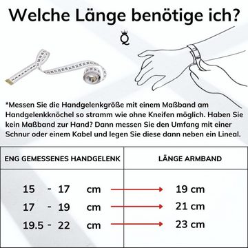 UNIQAL.de Lederarmband Lederarmband Herren "PLATE" geflochten, (Edelstahl, Echtleder, Casual Style, Handgefertigt)