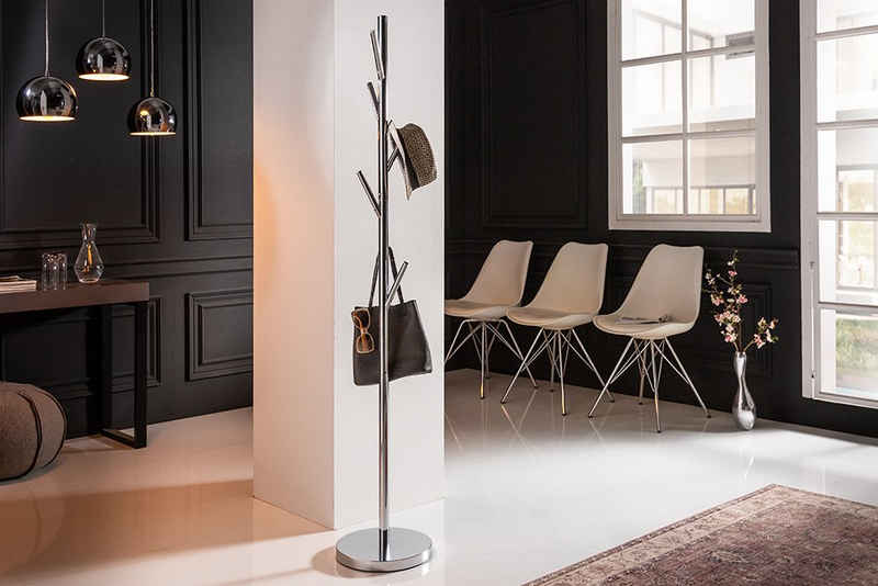 riess-ambiente Garderobenständer »TREE 170cm silber«, (1 St), Flur · Metall · mit 6 Haken · Modern Design
