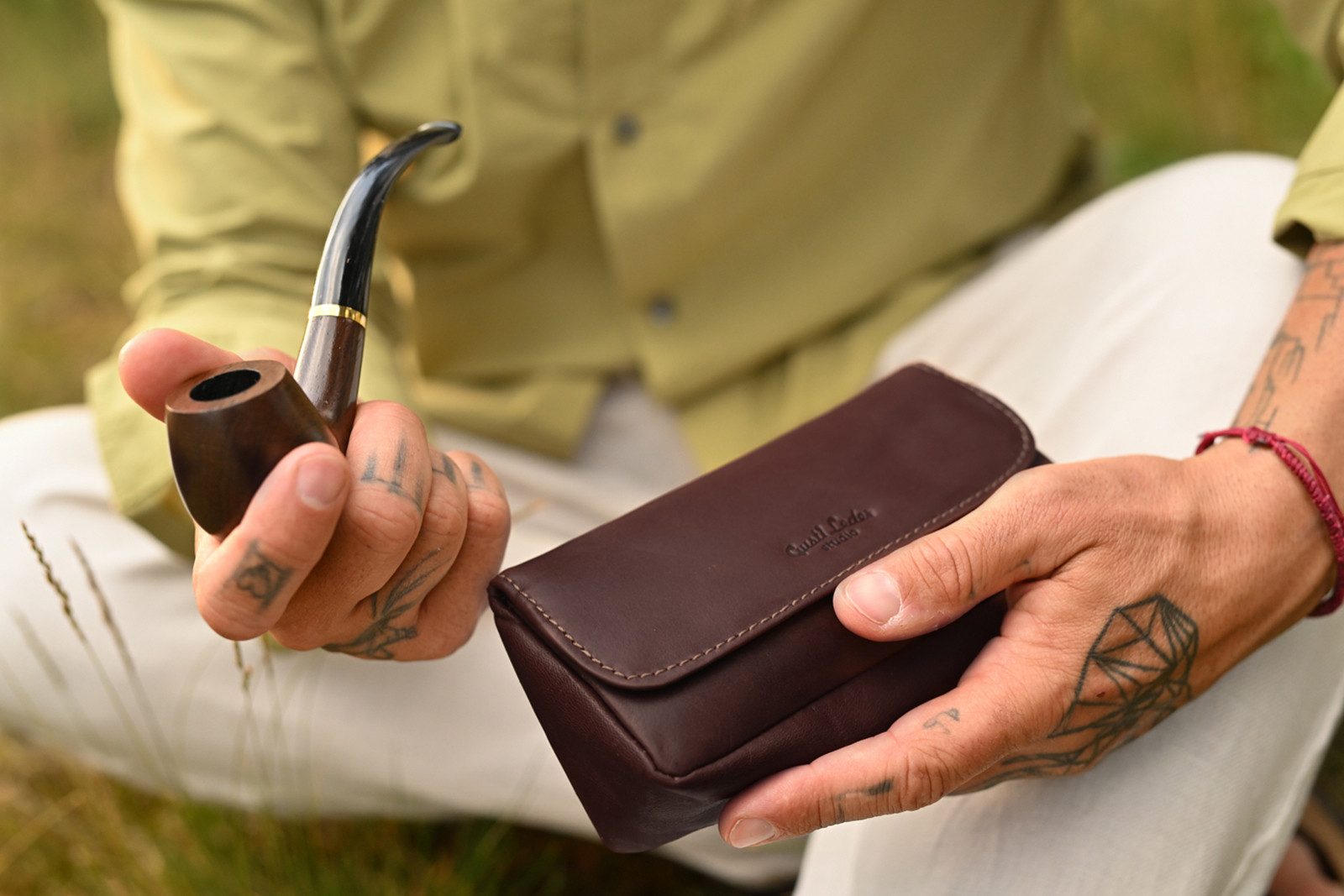 Gusti Leder Etui Gusti Leder Pfeifentasche Jared günstig online kaufen