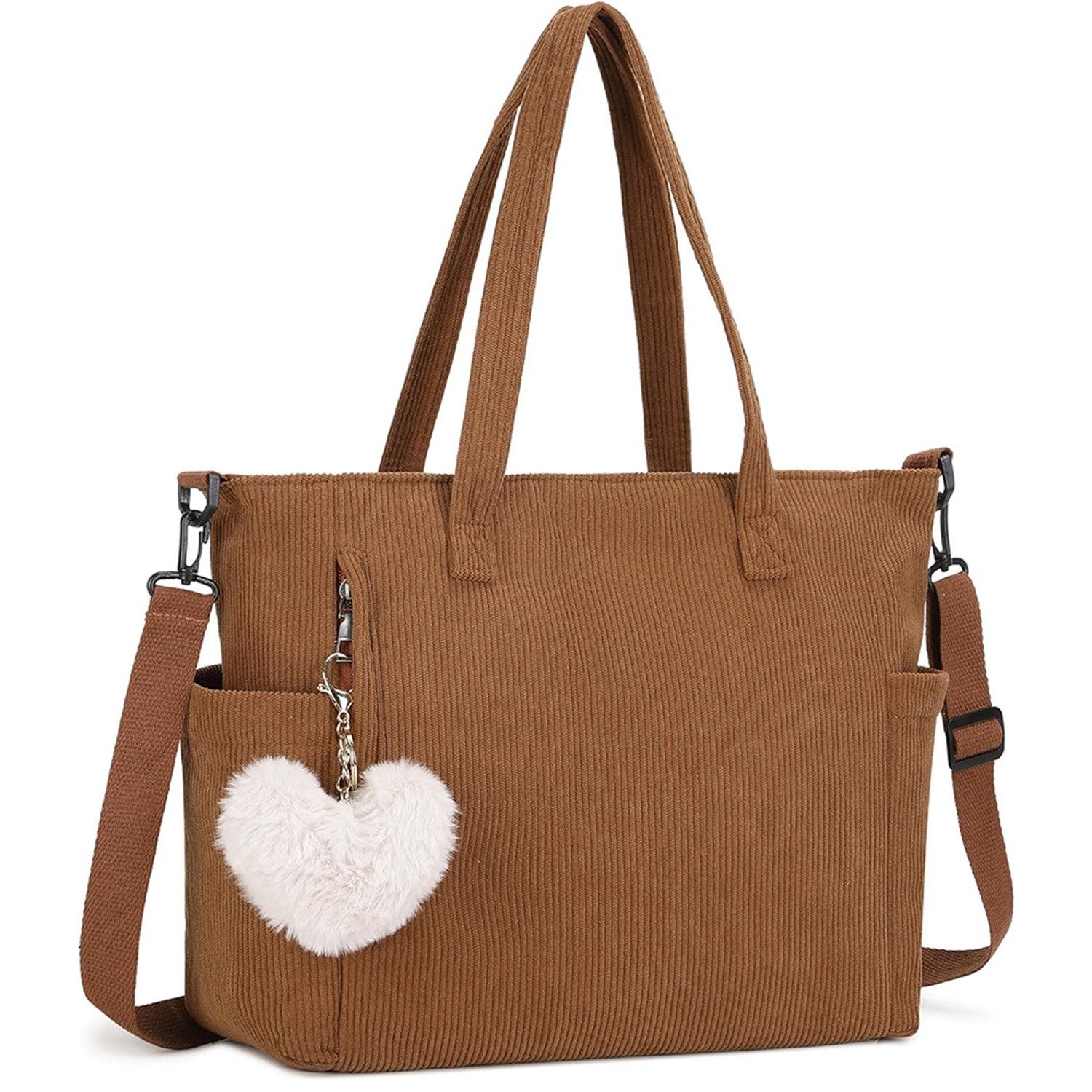 nsihing Umhängetasche Damen Schultertasche Groß Shopper Tote Bag Handtasche Strandtasche, Geschenk für Frauen Weihnachten Geburtstag Valentinstag