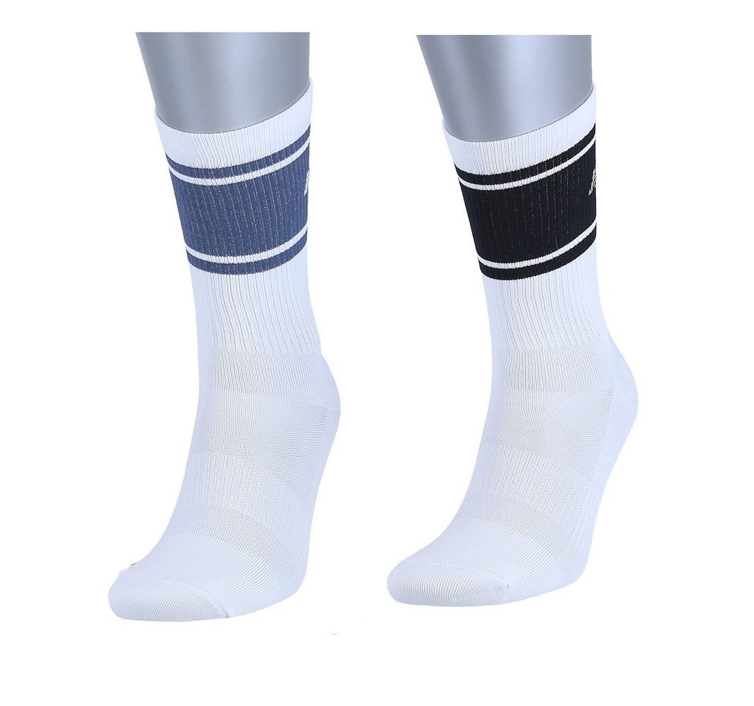 hummel Tennissocken hmlCourt weiss/blau/schwarz - 2 Paar
