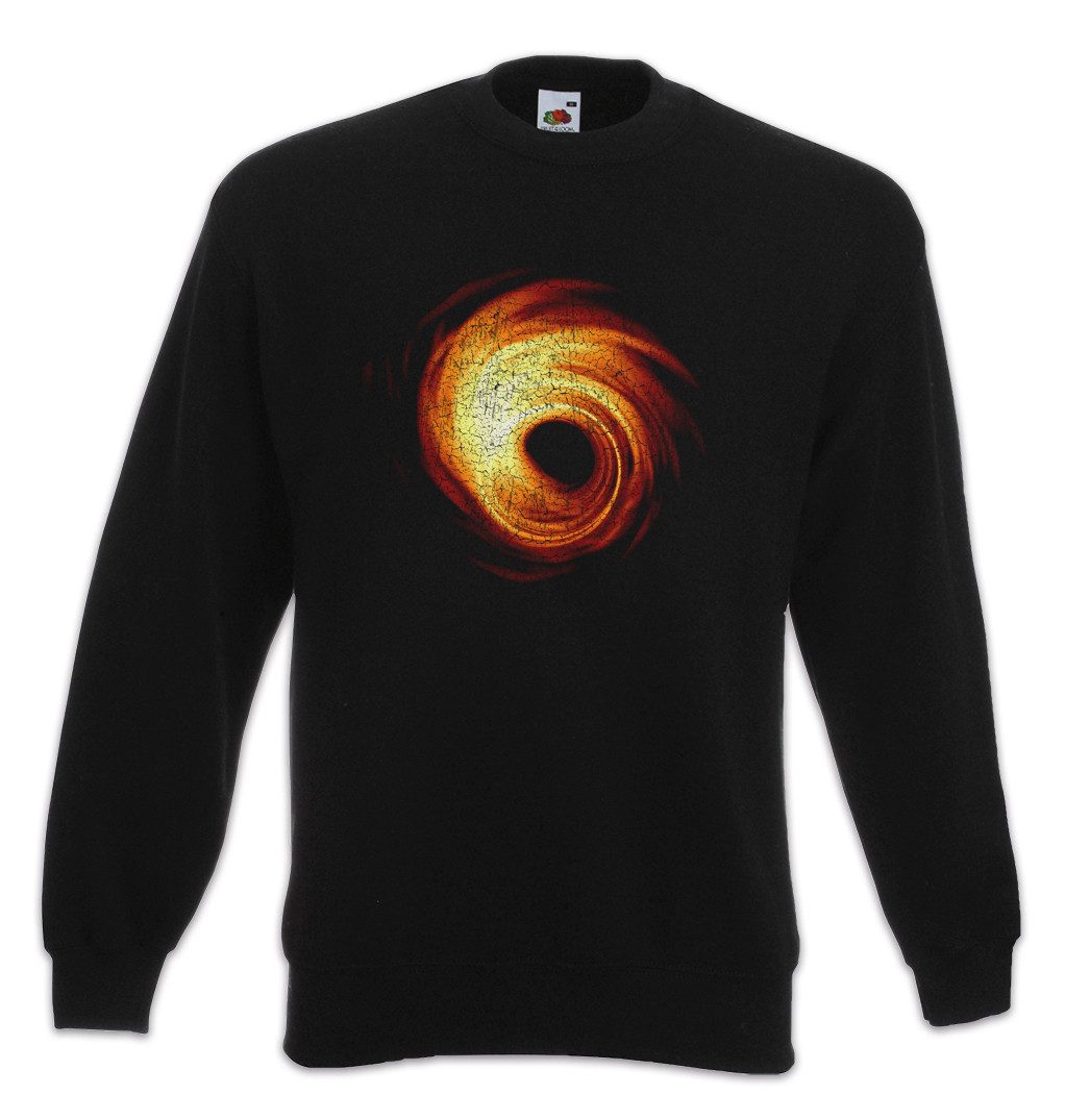 Sweatshirt Black Hole Sweatshirt Schwarzes Loch Geek Nerd Space Station Cosmonaut