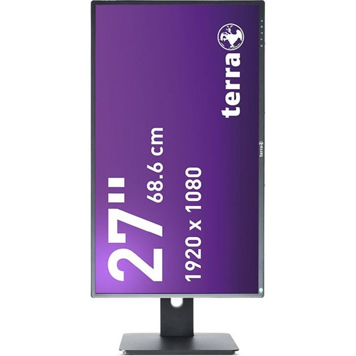 TERRA TERRA LCD/LED 2756W PV V4 schwarz 27" Monitor LCD-Monitor (68.8 cm/27 ", 1920 x 1080, IPS, Pivot, DisplayPort, HDMI, IPS, VESA)